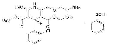 Amlodipine besylate and benazepril hydrochloride