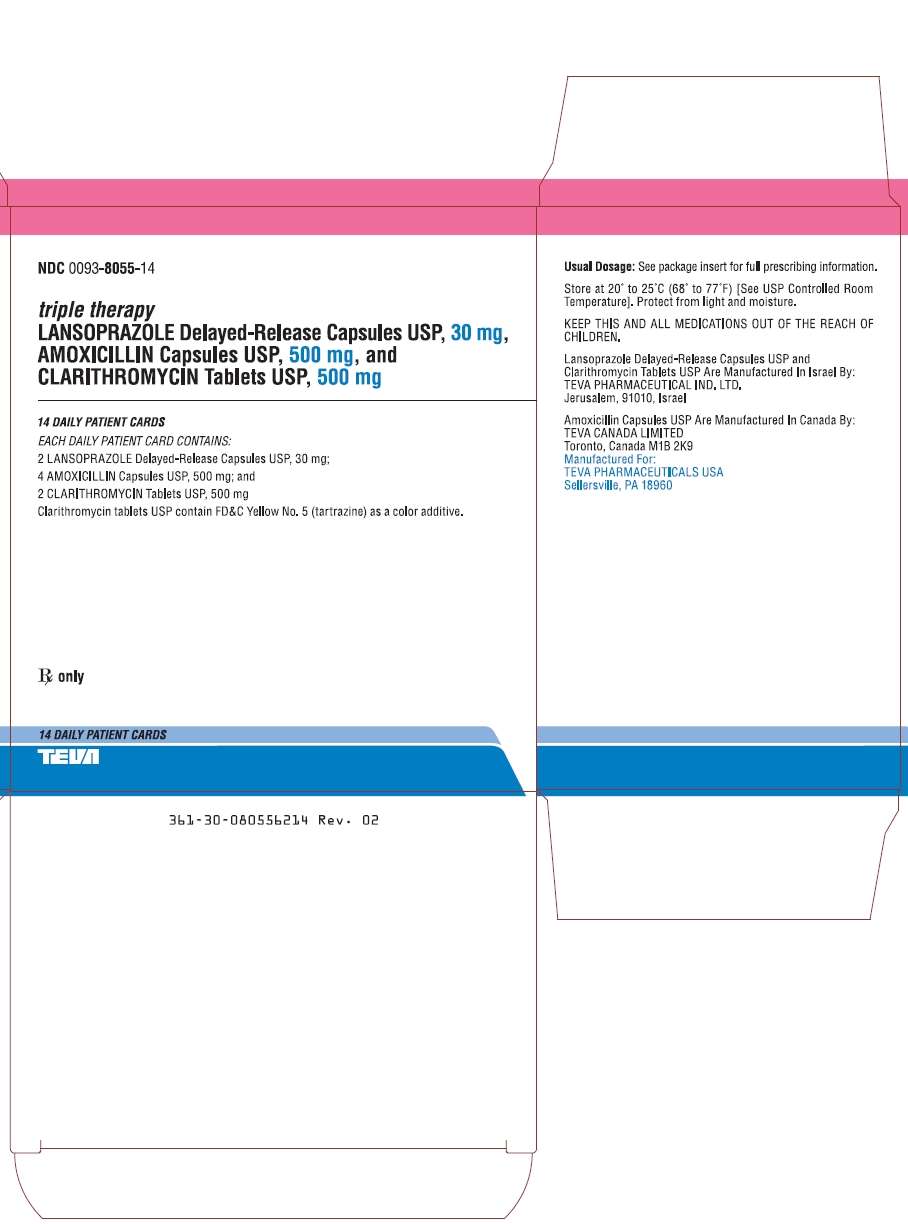 Lansoprazole Amoxicillin Clarithromycin