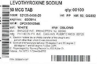 Levothyroxine sodium