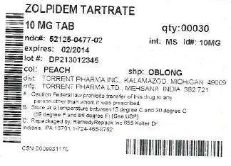 ZOLPIDEM TARTRATE