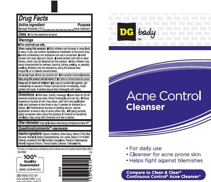 ACNE CONTROL CLEANSER