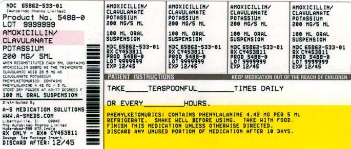 Amoxicillin and Clavulanate Potassium