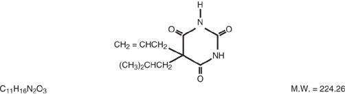 Butalbital, Acetaminophen and Caffeine