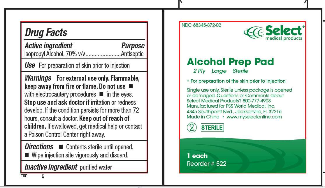 Alcohol Prep Pads - Sterile