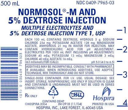 Normosol-M and Dextrose