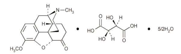 Hydrocodone bitartrate and ibuprofen