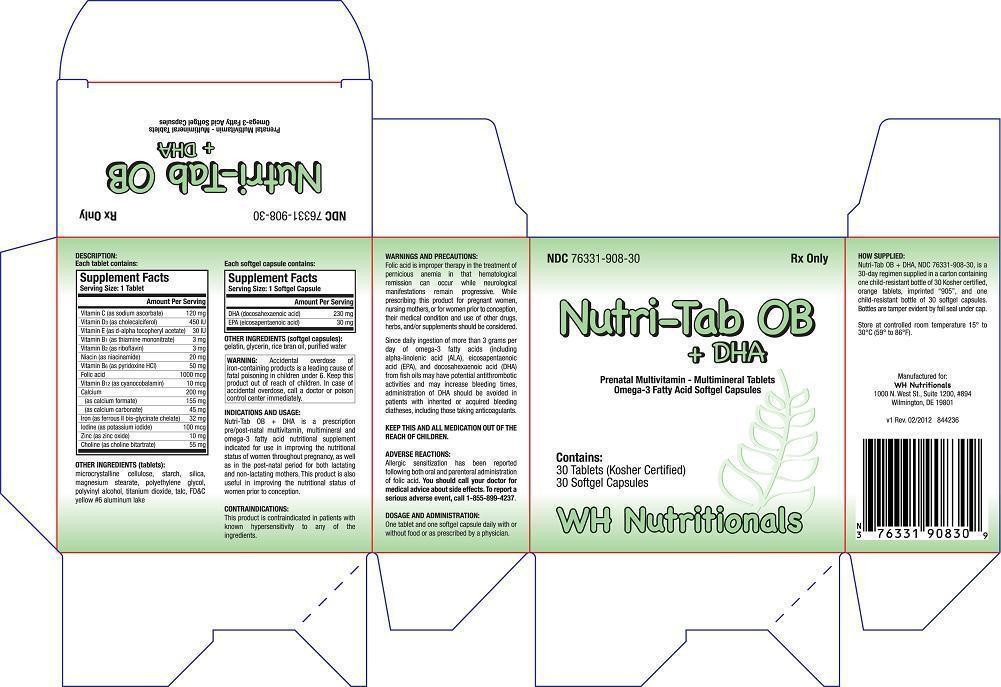 Nutri-Tab OB plus DHA