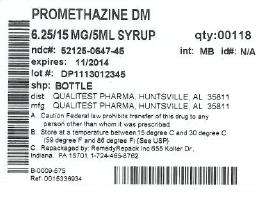 PROMETHAZINE DM