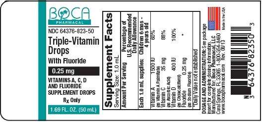 Triple-Vitamin Drops with Fluoride