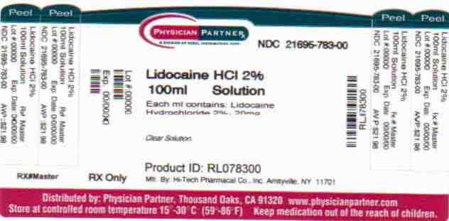 Lidocaine Hydrochloride