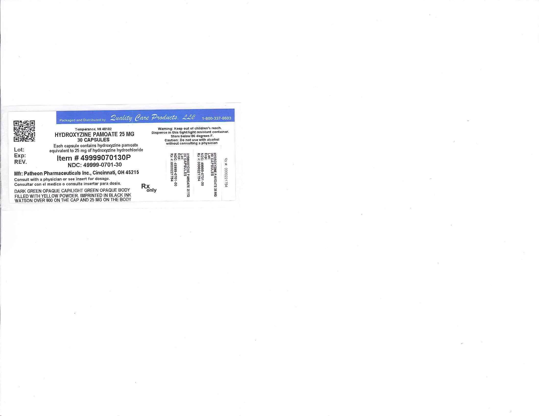 Hydroxyzine Pamoate