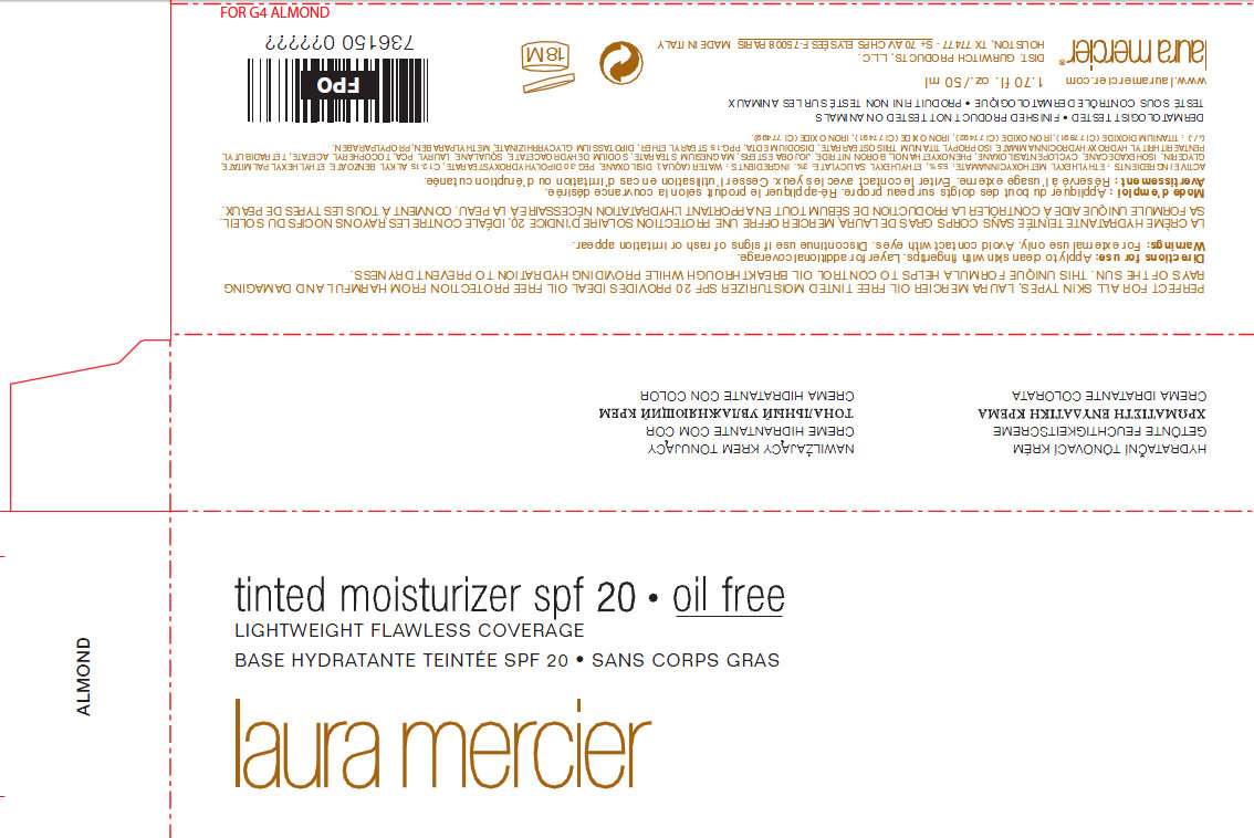 Laura Mercier Tinted Moisturizer SPF 20 ALMOND