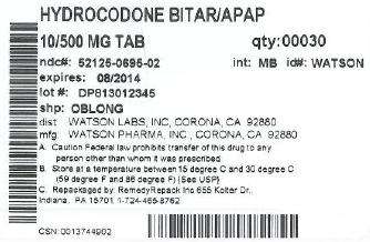 Hydrocodone Bitartrate and Acetaminophen