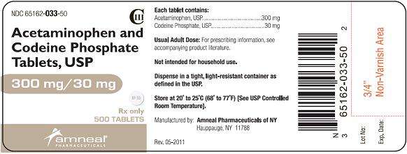 Acetaminophen and Codeine