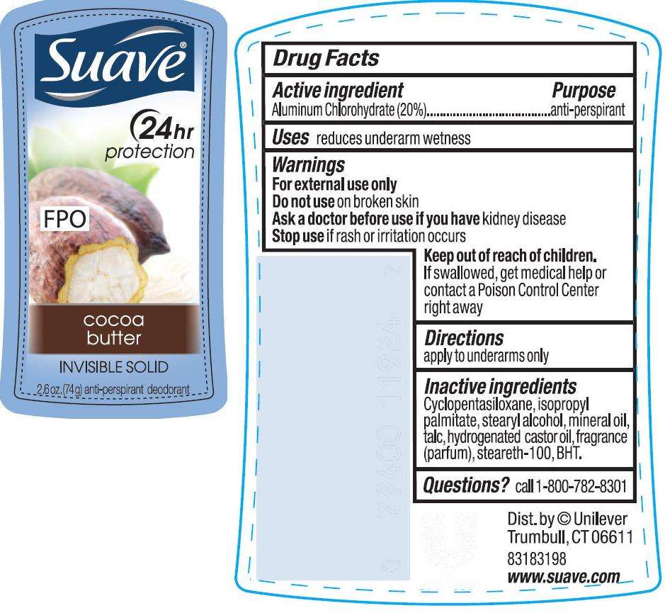 Suave Cocoa Butter