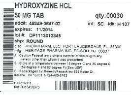 Hydroxyzine Hydrochloride