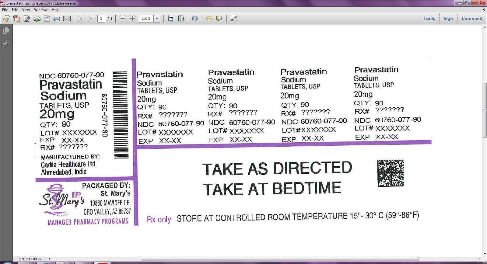 PRAVASTATIN SODIUM