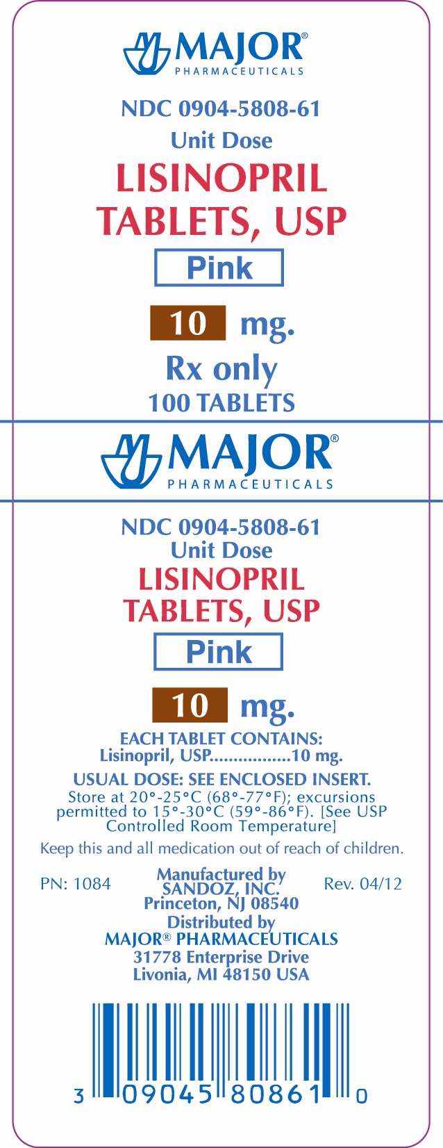 lisinopril