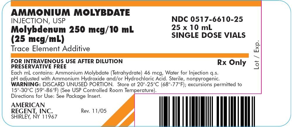 Ammonium Molybdate