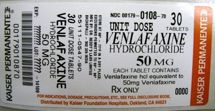 VENLAFAXINE HYDROCHLORIDE