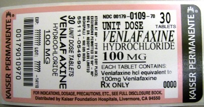 VENLAFAXINE HYDROCHLORIDE