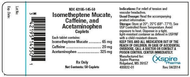 Isometheptene Mucate, Caffeine, and Acetaminophen