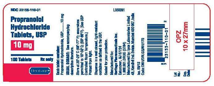 Propranolol Hydrochloride