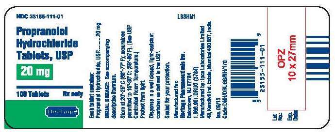 Propranolol Hydrochloride