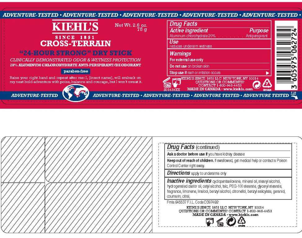 Kiehls Since 1851 CrossTerrain Antiperspirant Deodorant