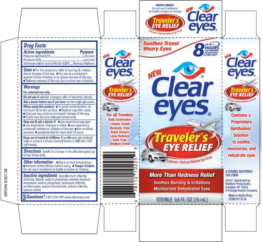 Clear Eyes Travelers Eye Relief