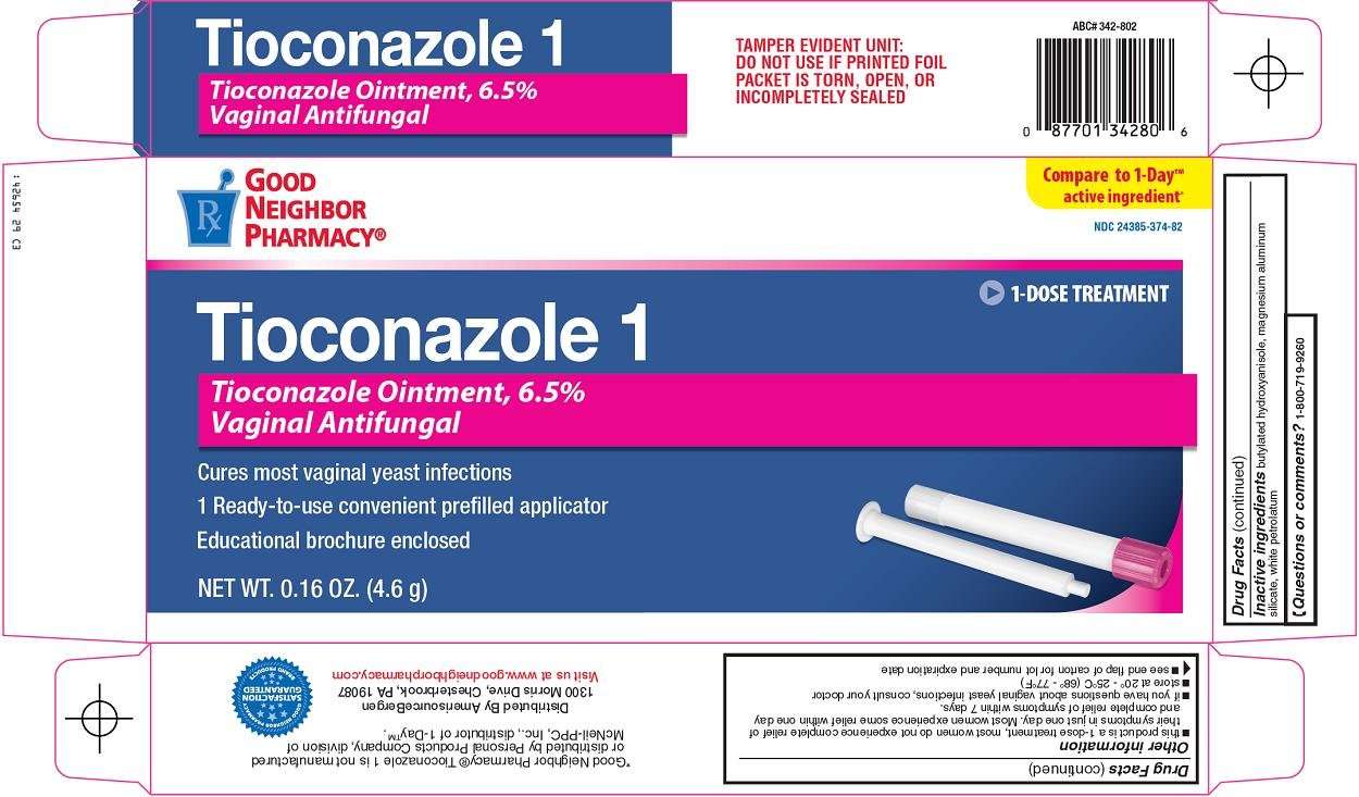 Good Neighbor Pharmacy Tioconazole 1