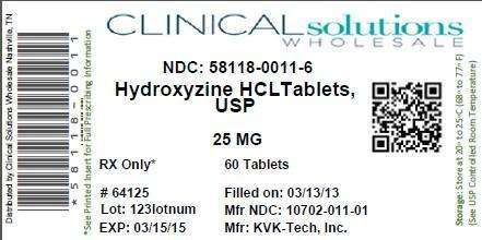 Hydroxyzine Hydrochloride