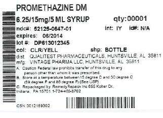 PROMETHAZINE DM