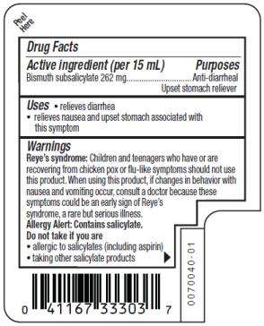 Kaopectate Regular Strength Peppermint Flavor Anti Diarrheal