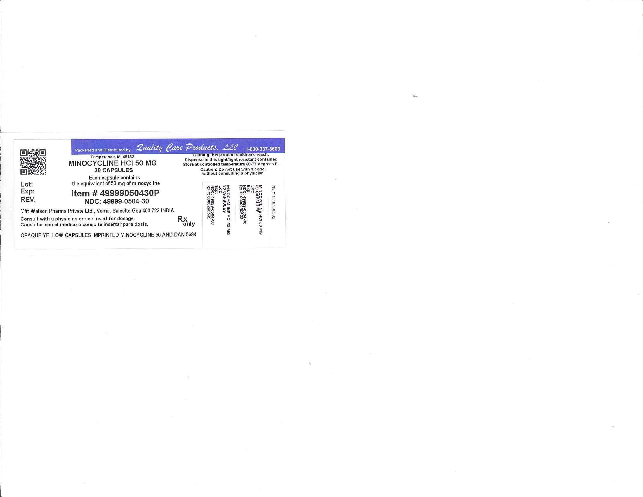 Minocycline Hydrochloride