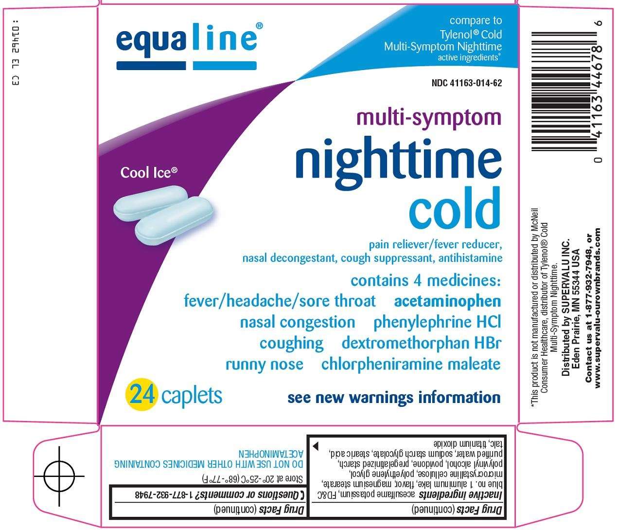 Equaline nighttime cold