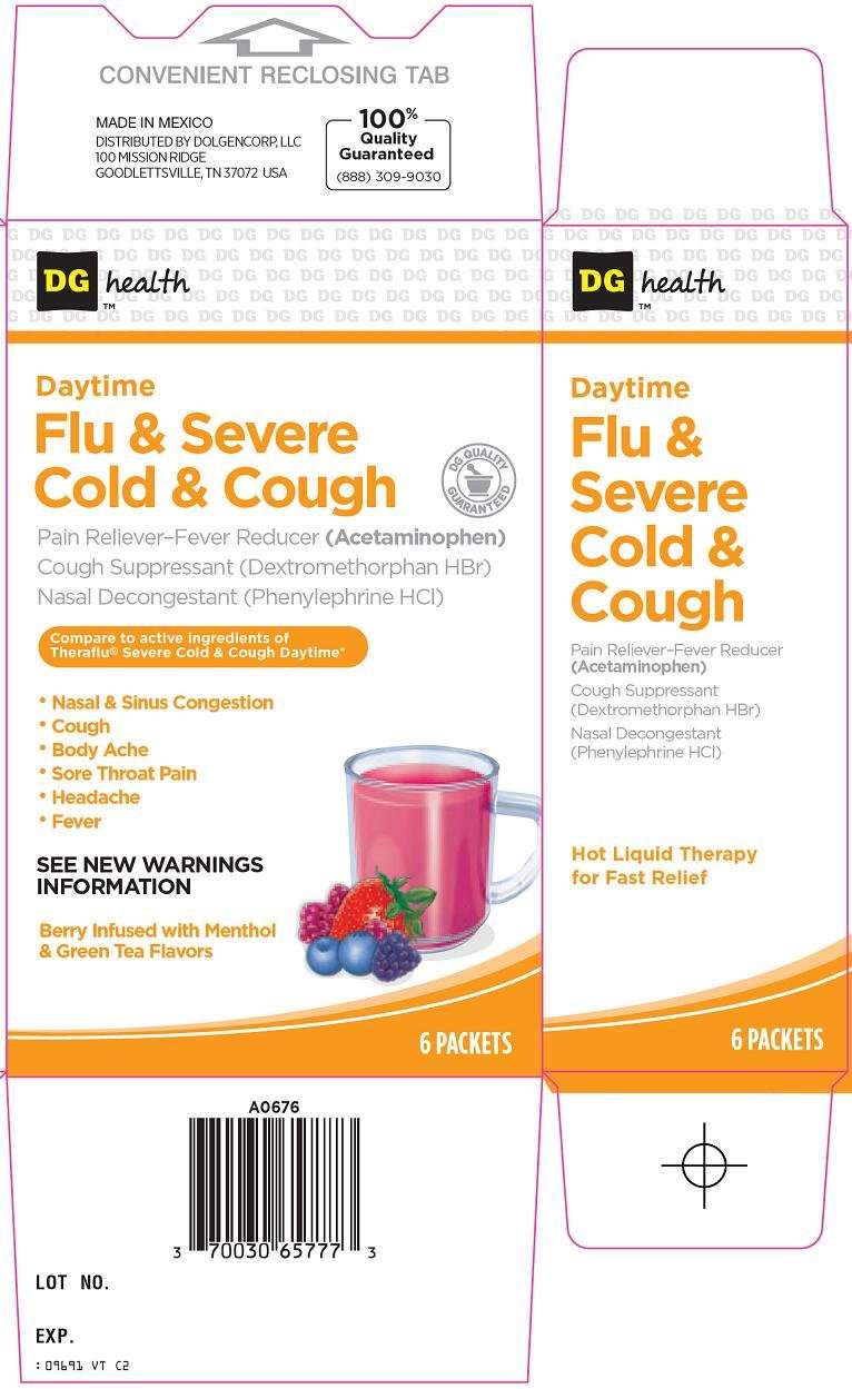 dg health flu and severe cold and cough