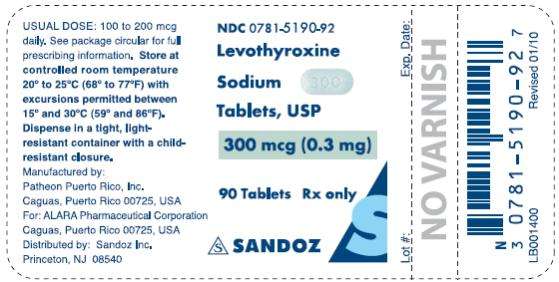 Levothyroxine sodium