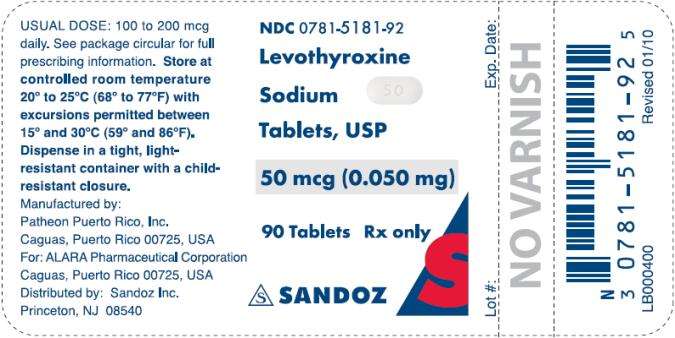 Levothyroxine sodium