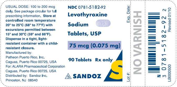 Levothyroxine sodium