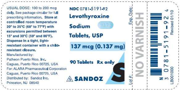 Levothyroxine sodium