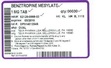 Benztropine Mesylate