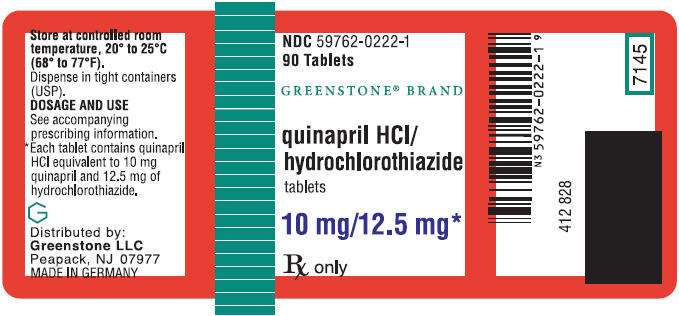 quinapril hydrochloride and hydrochlorothiazide