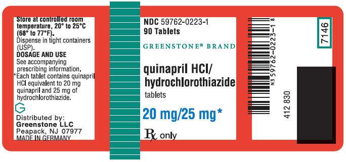 quinapril hydrochloride and hydrochlorothiazide