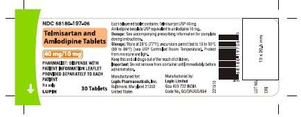 Telmisartan and Amlodipine