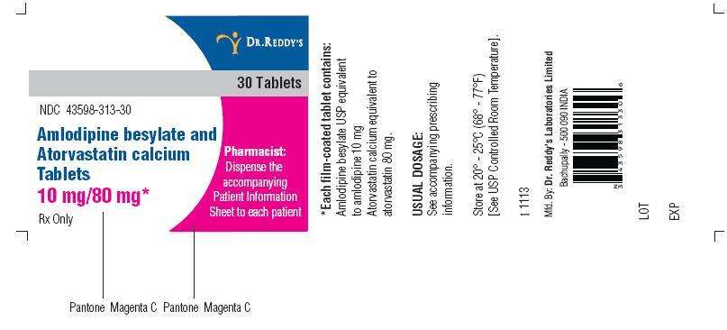 Amlodipine besylate and Atorvastatin calcium