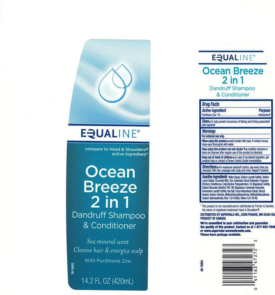 OCEAN BREEZE 2 IN 1 DANDRUFF