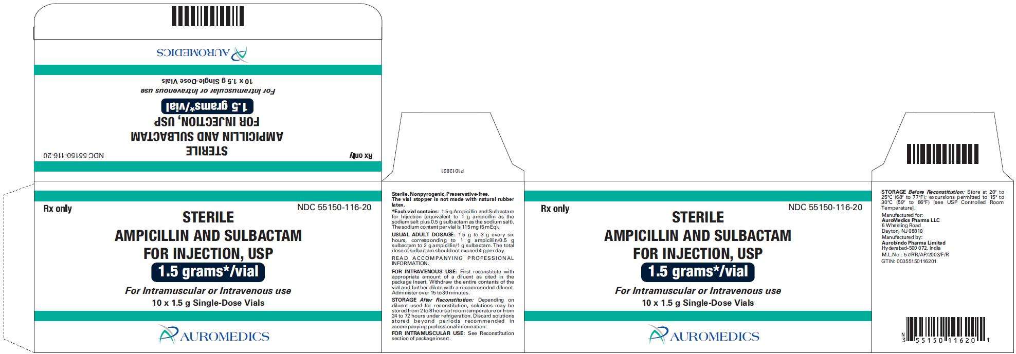 Ampicillin and Sulbactam