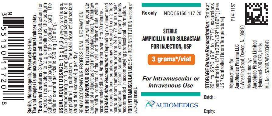 Ampicillin and Sulbactam