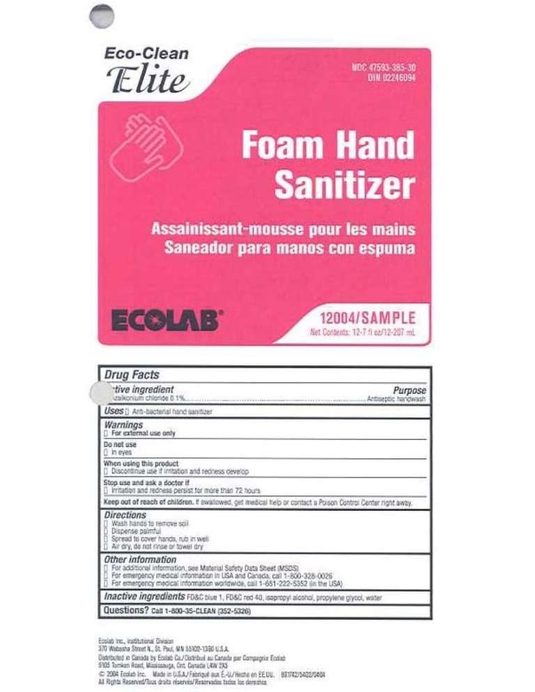 Eco-Clean Elite Foam Hand Sanitizer